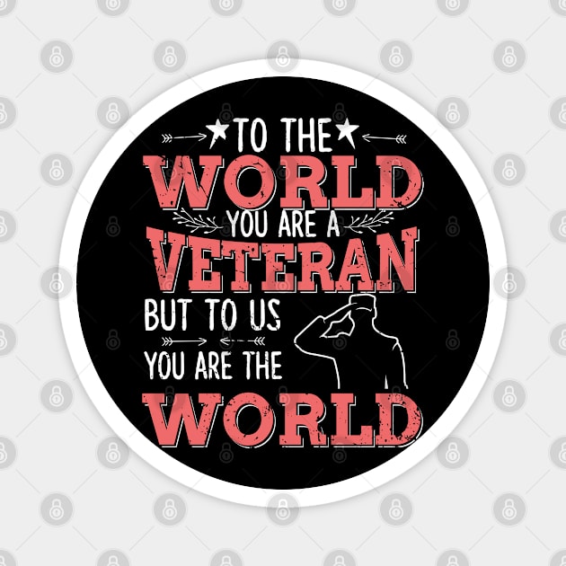 To the world you are a veteran Magnet by indigosstuff